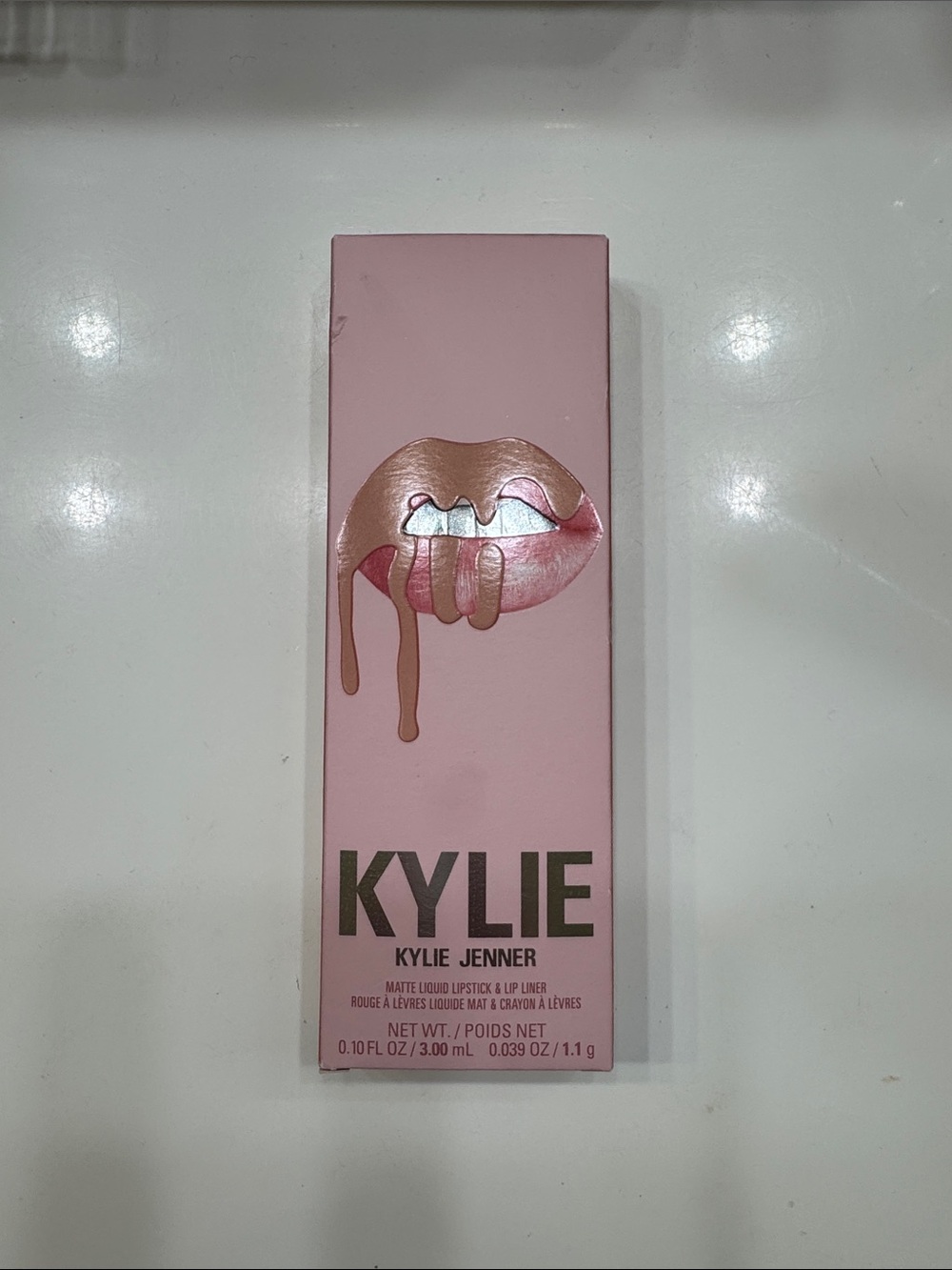 Kylie Matte Liquid Lipstick & Lip Liner - Pink